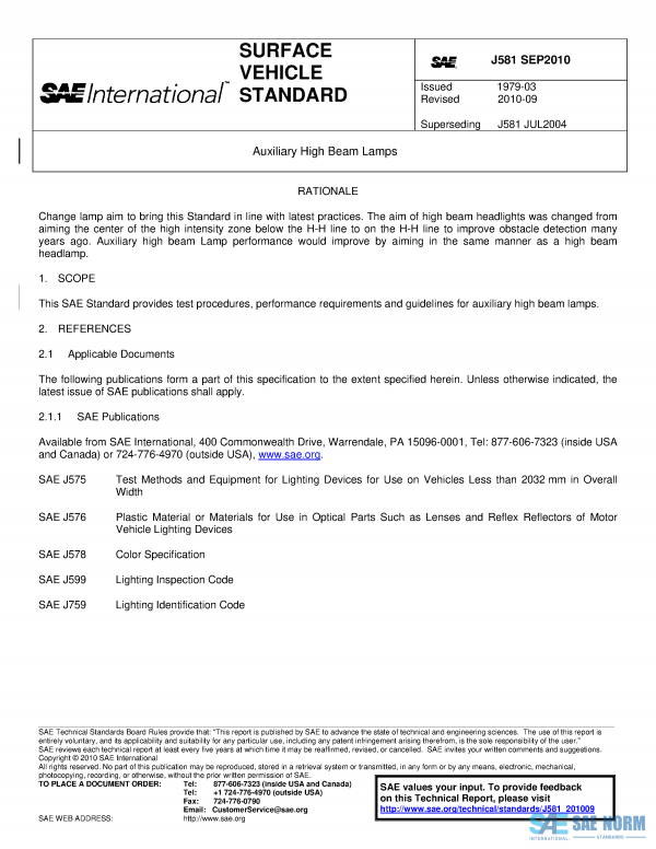 SAE J 581 Series PDF