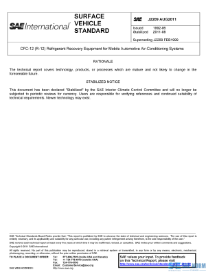 SAE J 2209 Series PDF