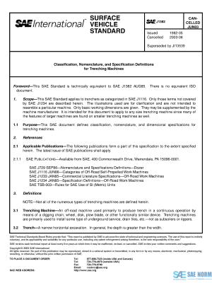 SAE J 1382 Series PDF