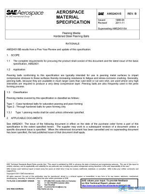SAE AMS 2431/5 Series PDF