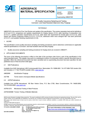 SAE AMS 2374 Series PDF
