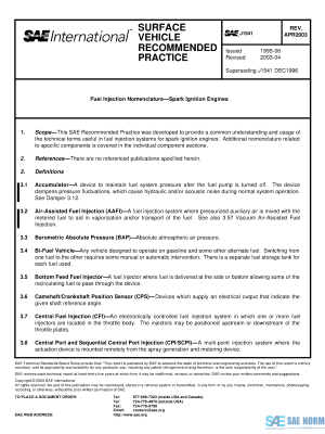 SAE J 1541 Series PDF