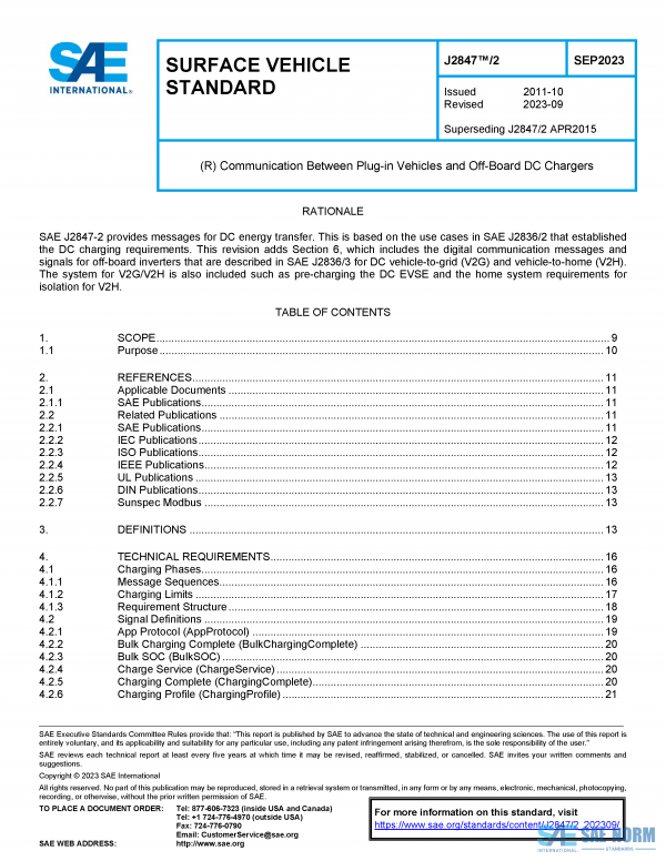 SAE J 2847/2 Series PDF