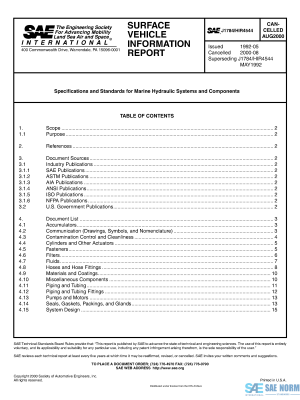 SAE J 1784 Series PDF