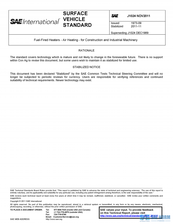 SAE J 1024 Series PDF