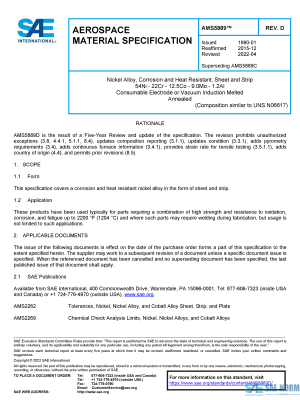 SAE AMS 5889 Series PDF