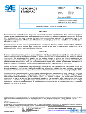SAE AS 9116 Series PDF