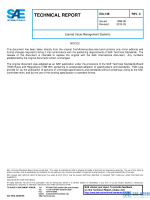 SAE EIA 748 Series PDF