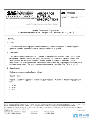 SAE AMS 3258 Series PDF