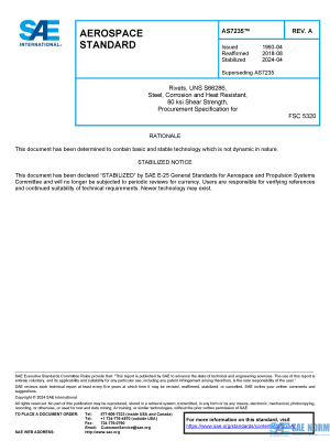 SAE AS 7235 Series PDF