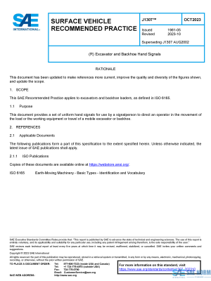 SAE J 1307 Series PDF