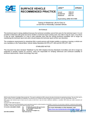 SAE J 2092 Series PDF