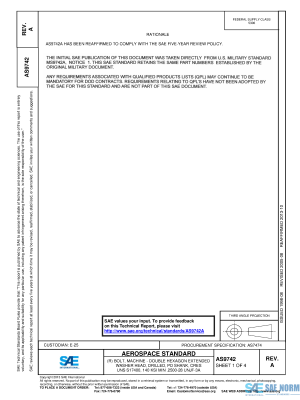 SAE AS 9742 Series PDF