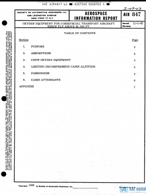 SAE AIR 847 Series PDF