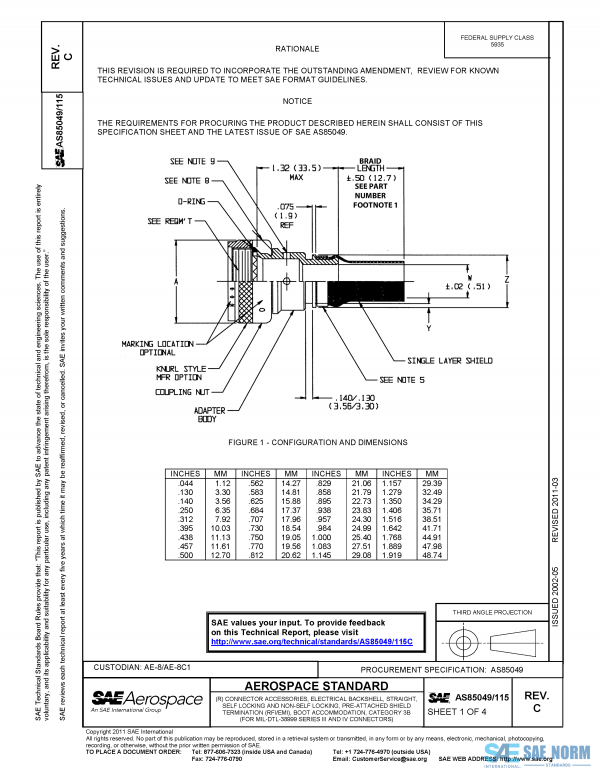 SAE AS 85049/115 Series PDF