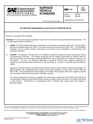 SAE J 1384 Series PDF