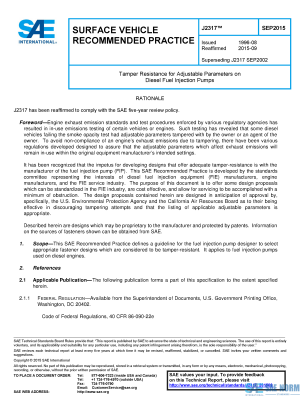 SAE J 2317 Series PDF