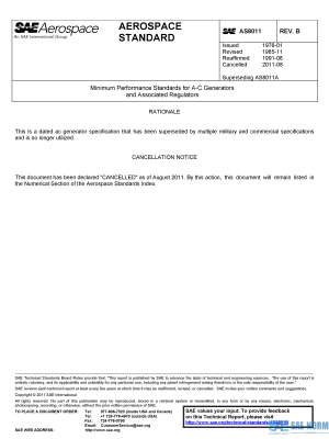SAE AS 8011 Series PDF