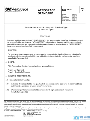 SAE AS 397 Series PDF