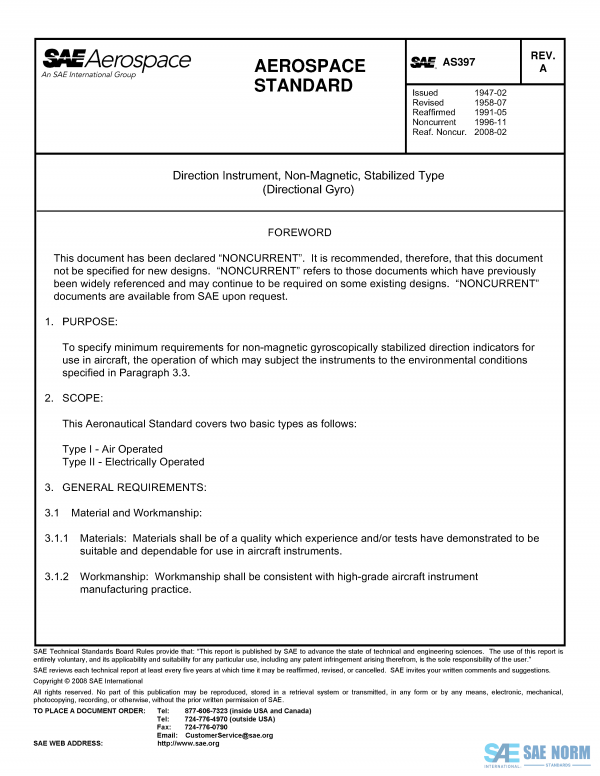 SAE AS 397 Series PDF