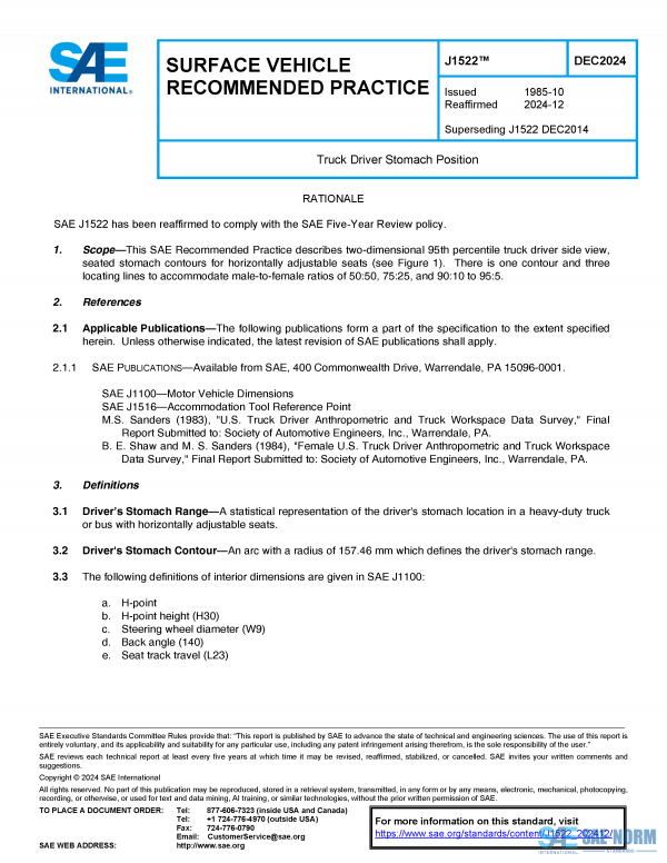 SAE J 1522 Series PDF