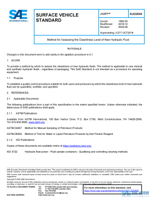 SAE J 1277 Series PDF
