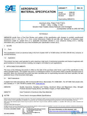 SAE AMS 4401 Series PDF