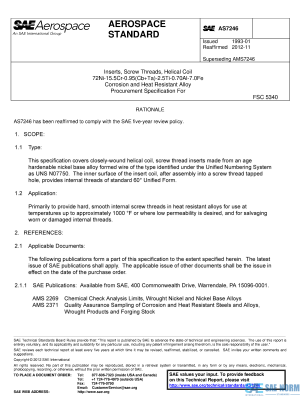 SAE AS 7246 Series PDF