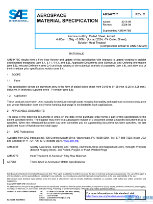 SAE AMS 4475 Series PDF