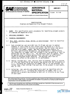 SAE AMS 2811 Series PDF