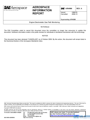 SAE AIR 4986 Series PDF