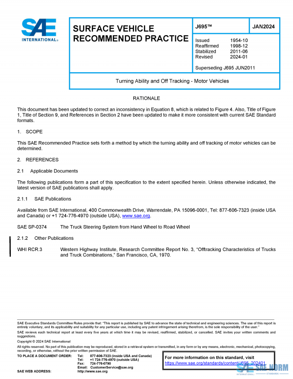 SAE J 695 Series PDF