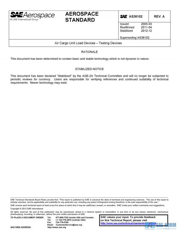 SAE AS 36102 Series PDF