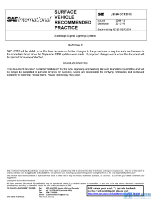 SAE J 2320 Series PDF