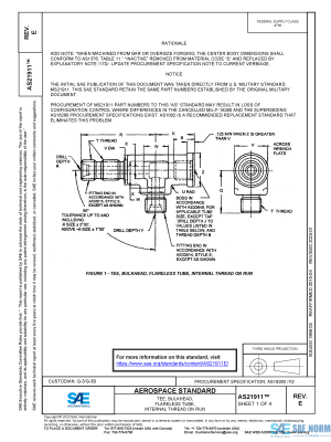 SAE AS 21911 Series PDF