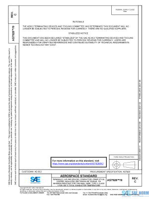 SAE AS 7928/9 Series PDF