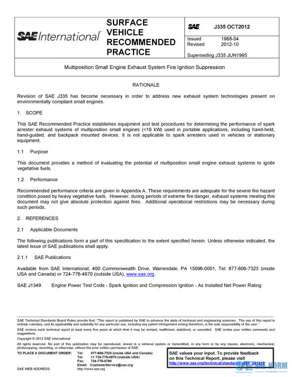SAE J 335 Series PDF