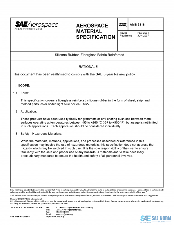 SAE AMS 3316 Series PDF