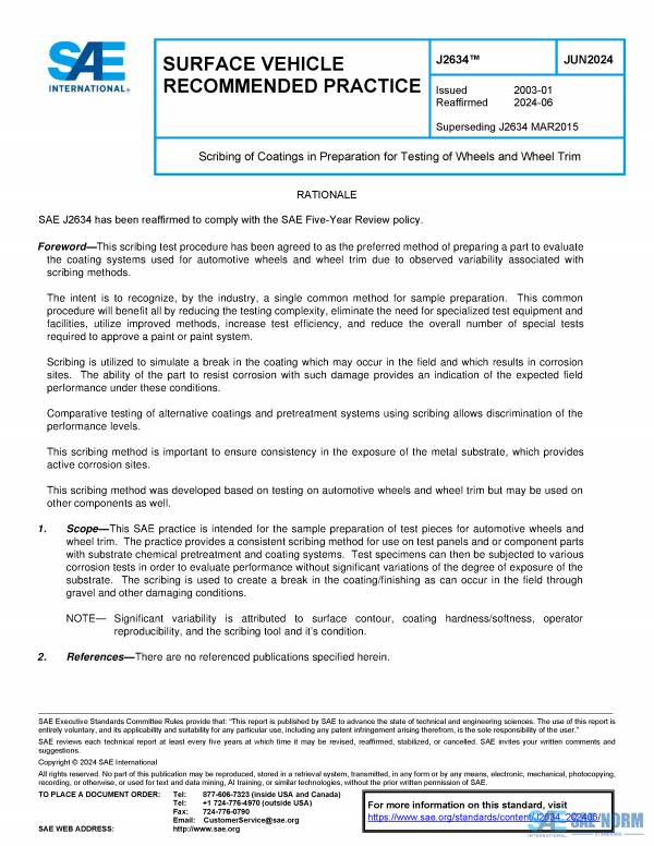 SAE J 2634 Series PDF