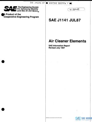 SAE J 1141 Series PDF