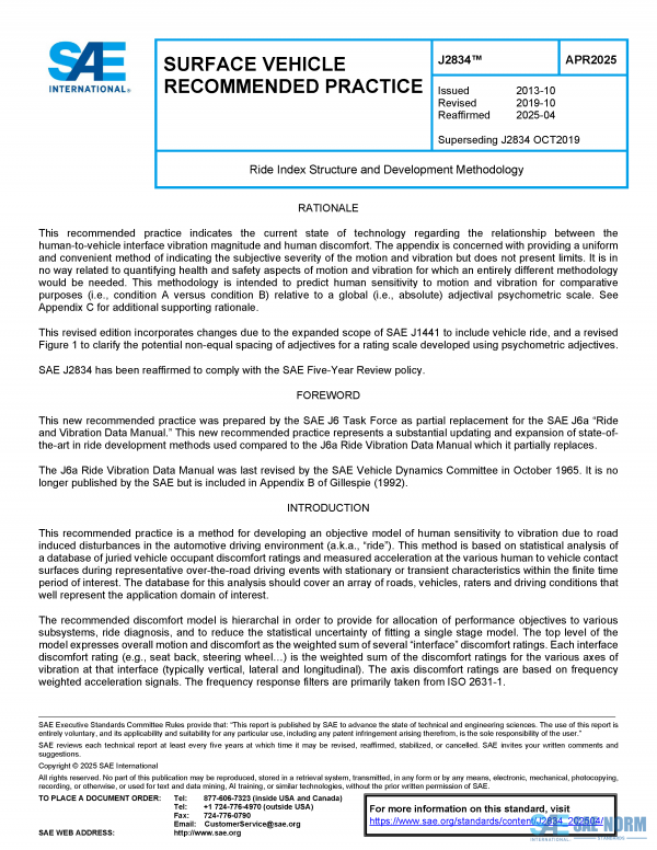 SAE J 2834 Series PDF