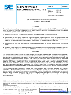 SAE J 2707 Series PDF