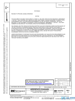 SAE AS 33703 Series PDF
