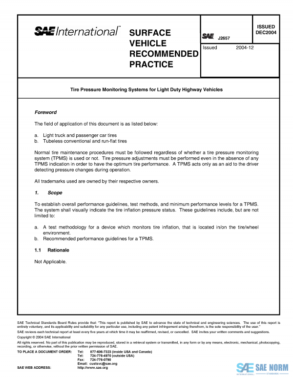 SAE J 2657 Series PDF