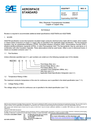 SAE AS 22759 Series PDF