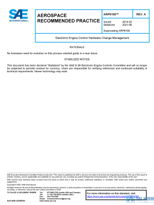 SAE ARP 6109 Series PDF