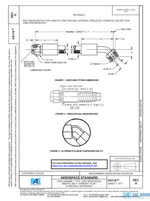 SAE AS 116 Series PDF