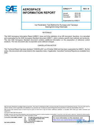 SAE AIR 6211 Series PDF