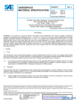 SAE AMS 5934 Series PDF