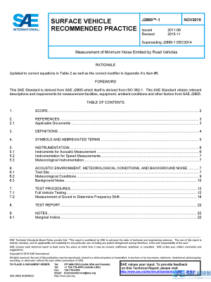 SAE J 2889/1 Series PDF